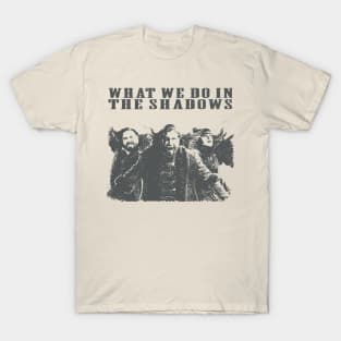 Retro Movie - What we Do In The Shadows T-Shirt